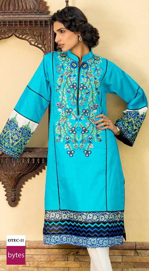 Orient Textile Exclusive Embroidered Kurti Design OTEC-12