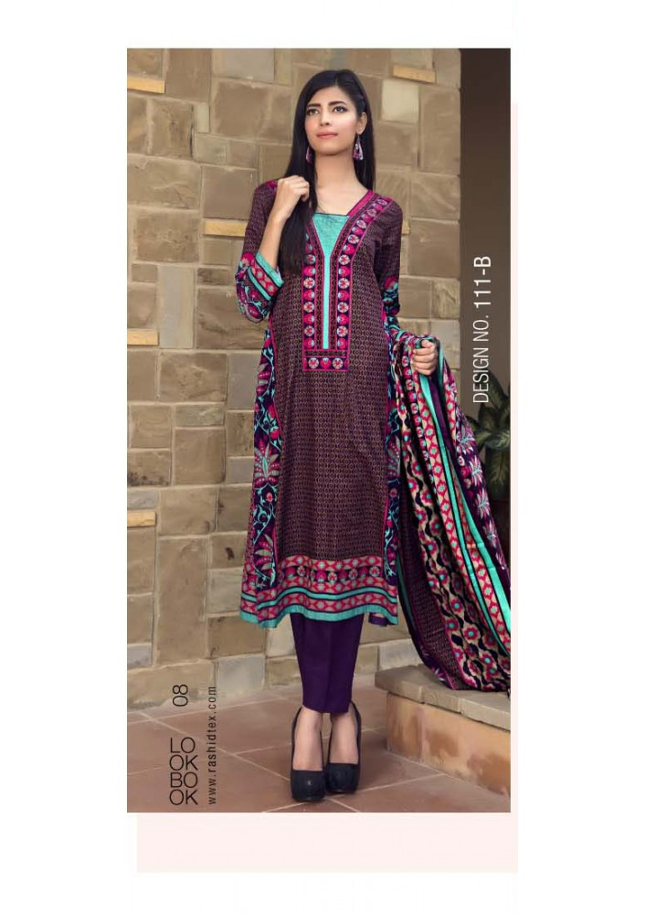 Rashid Classic Lawn Vol 1 Design 111-B