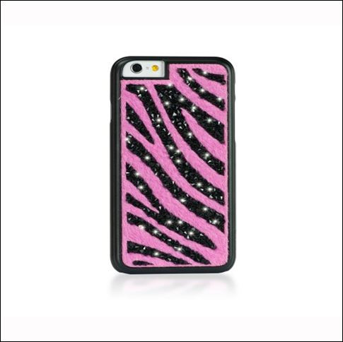 Bling My Thing iPhone 6 / 6s 4.7" Glam! Zebra Pink
