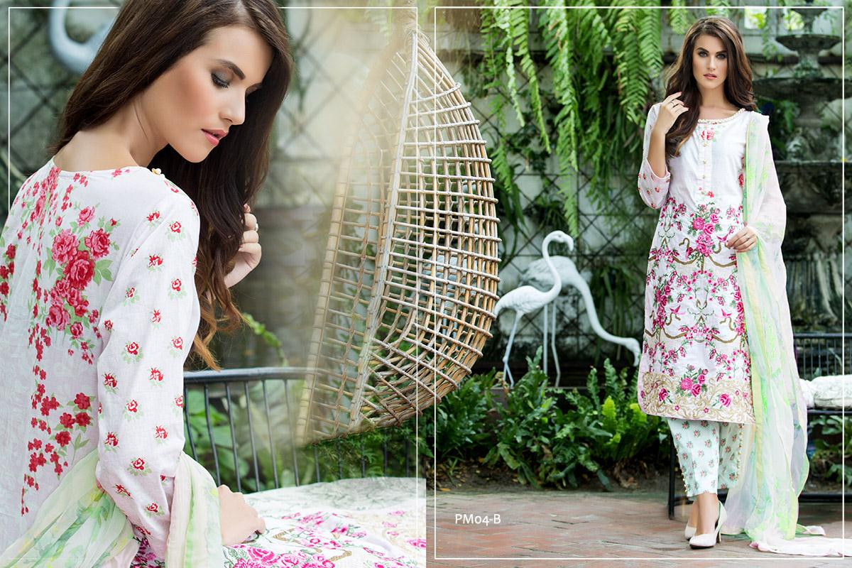 Al Zohaib Embroidered Premium Collection Design PM-04B