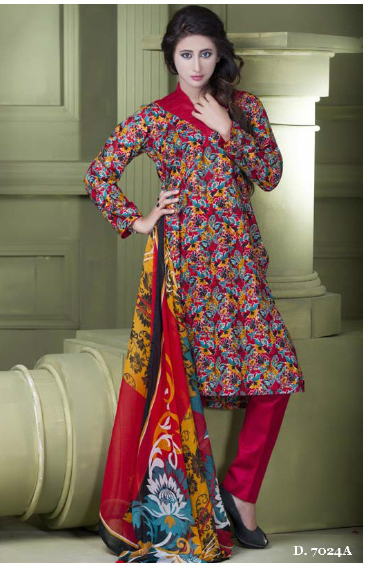 Sapna Chiffon Collection Design 7024-A