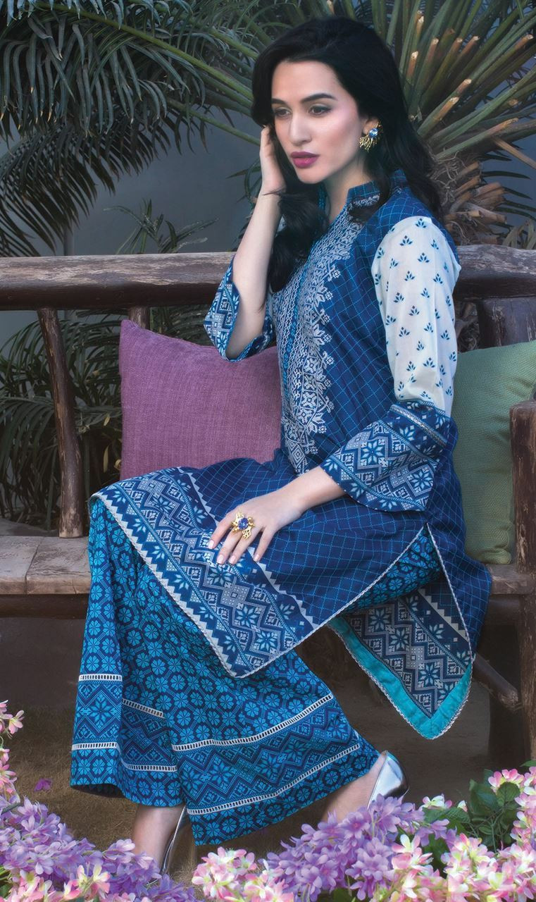 Orient 2 Piece Embroidered Design 16-053-B