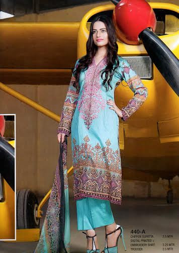 Monarca Premium Digital Embroidered Collection 440A