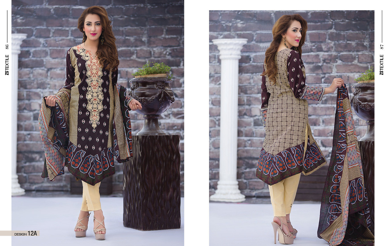 Sahil Embroidered Design 12A