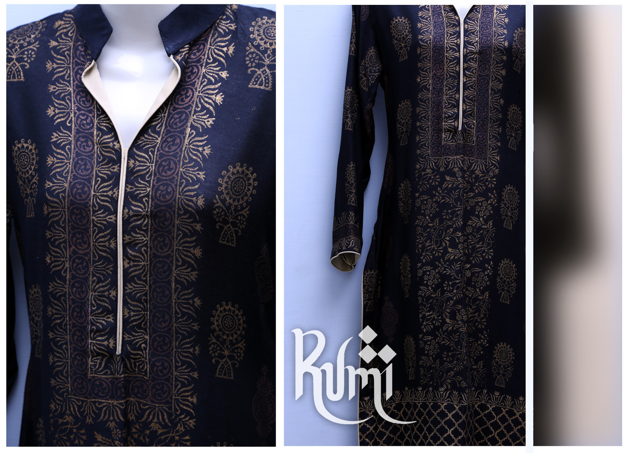 Golden Temple Stitched Kurti by Rumi