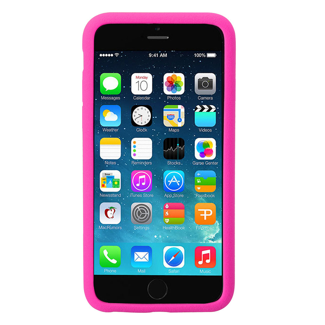 Melkco Silikonovy Silicone Case for Apple iPhone 6 / 6s - Pink