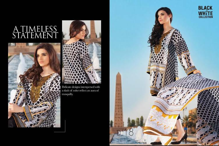 Five Star Black and White Collection Design D-18