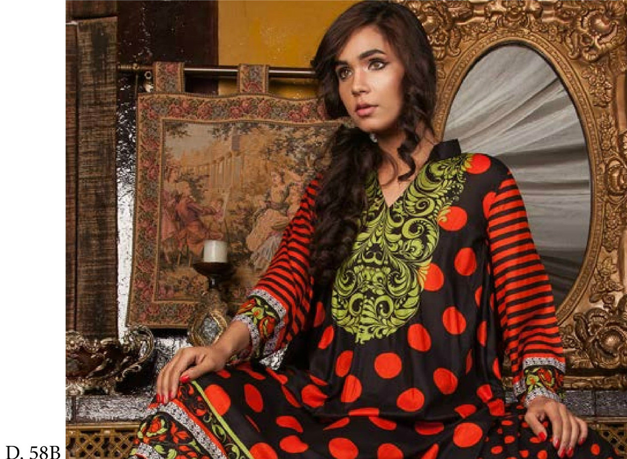Sidra Lawn 2016 Vol 1 Design D-58B