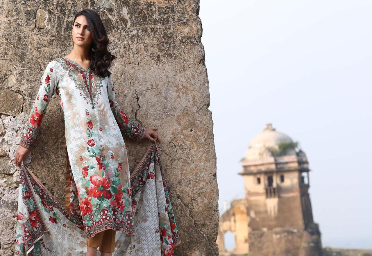 Five Star Swiss Voile Collection 2016 Design 166-C