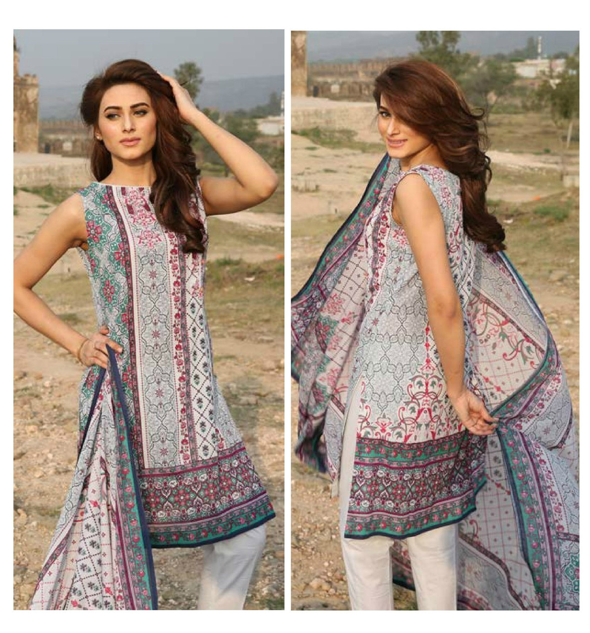 Five Star Swiss Voile Collection 2016 Design 168-C