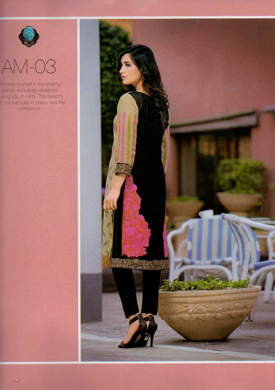 Feroza Embroidered Swiss Voile by M.A Fabrics AM-03