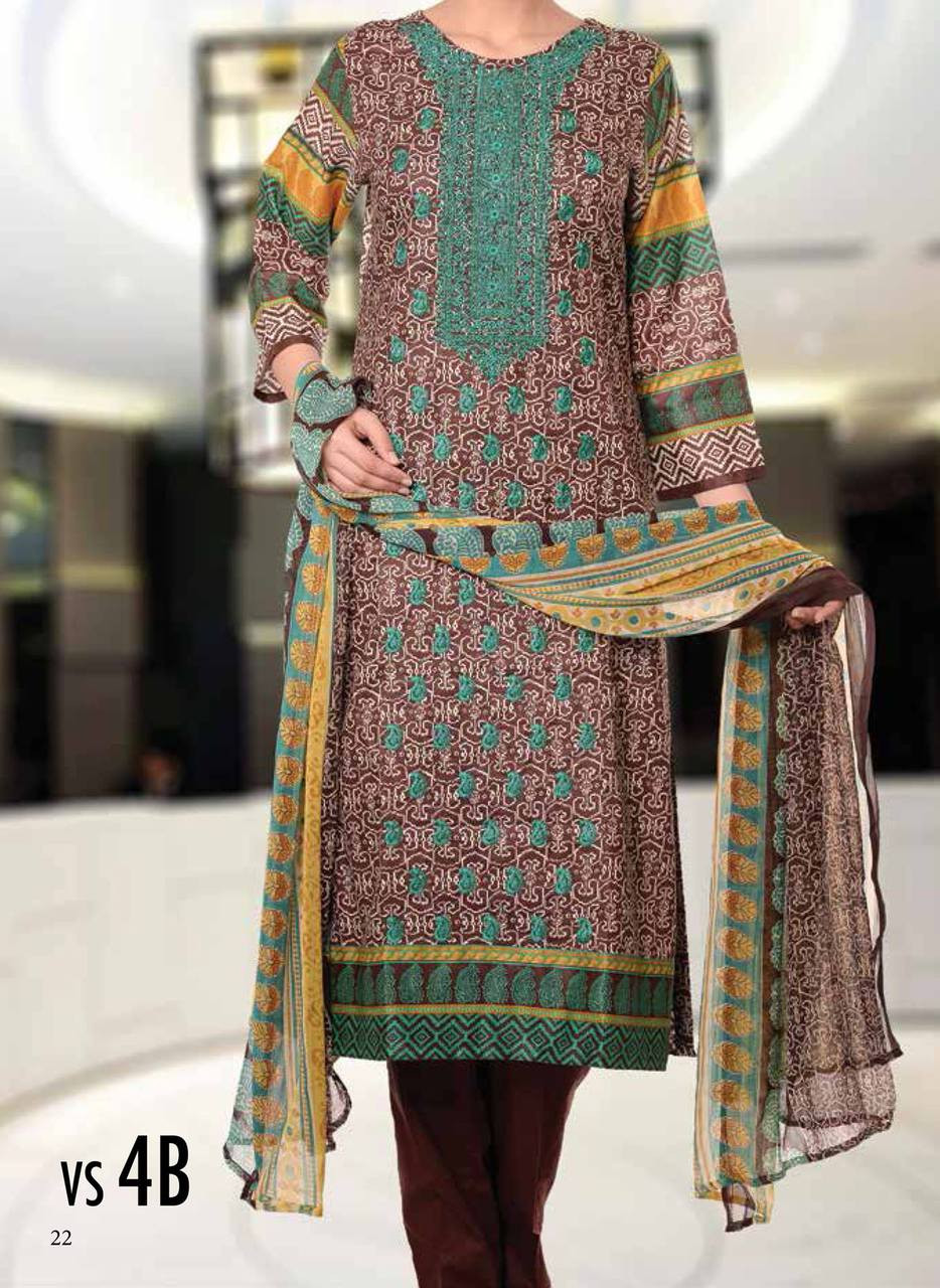 Vadiwala's Embroidered Chiffon Collection 2016 4B