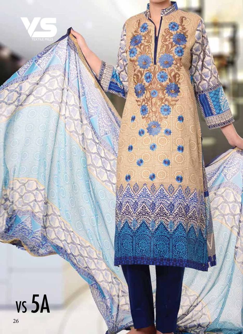 Vadiwala's Embroidered Chiffon Collection 2016 5A