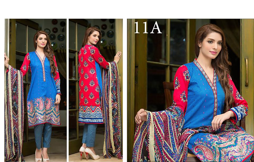 Ayesha Chottani Designer Embroidered Collection Design 11A
