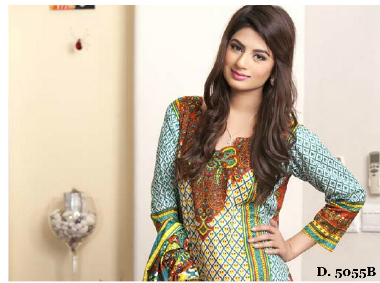 Sapna Lawn 2016 Vol 1 Design 5055-B