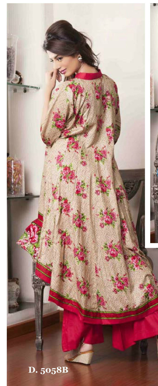 Sapna Lawn 2016 Vol 1 Design 5058-B