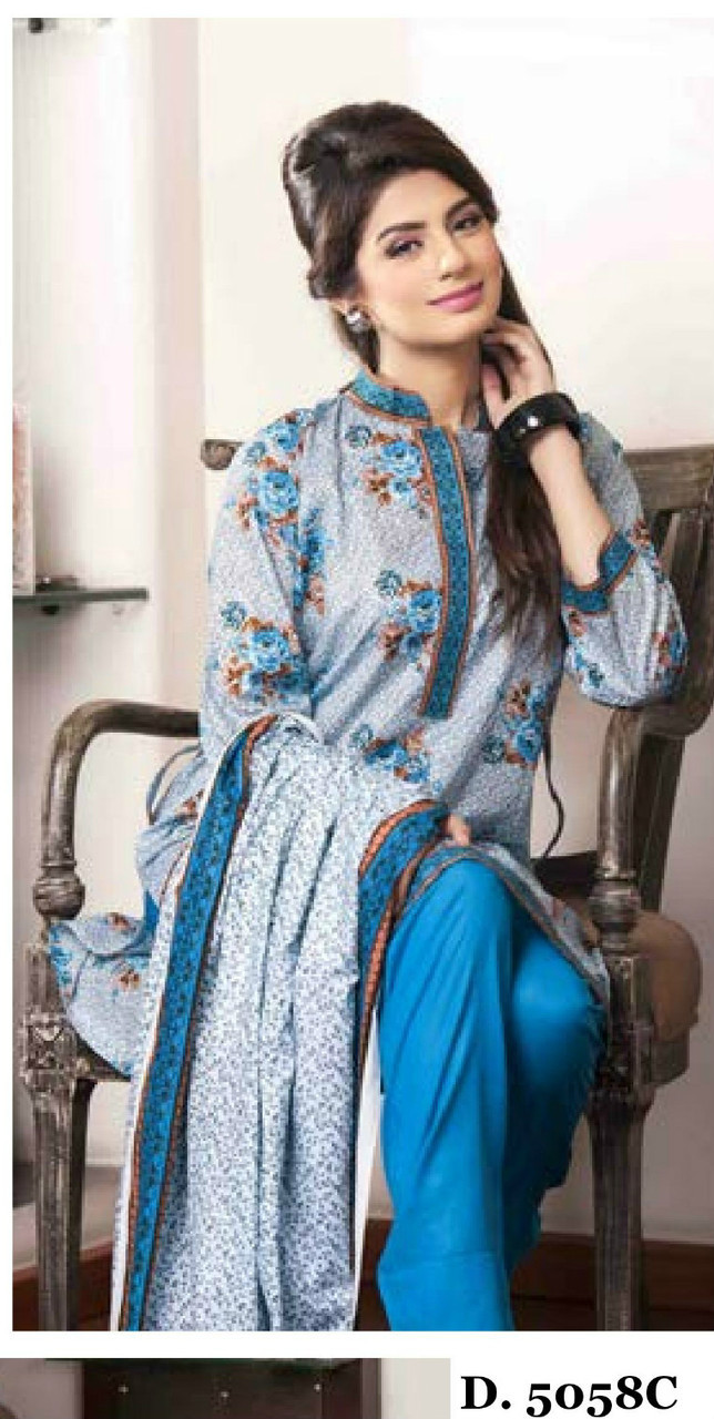 Sapna Lawn 2016 Vol 1 Design 5058-C