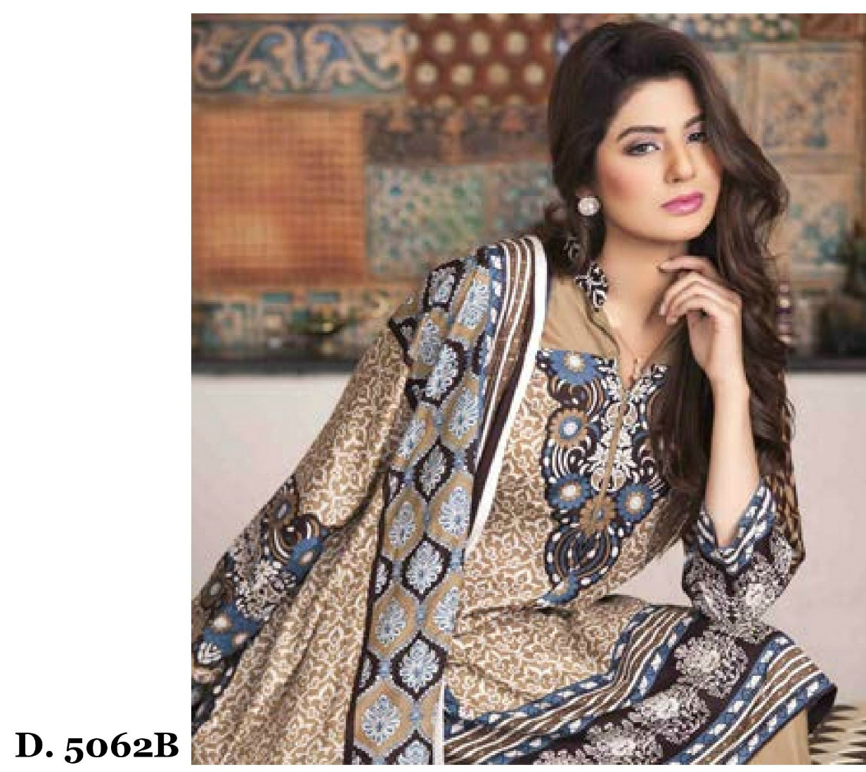 Sapna Lawn 2016 Vol 1 Design 5062-B