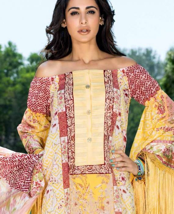 Shehla Chatoor Luxury Lawn by Shariq Textiles SC3A