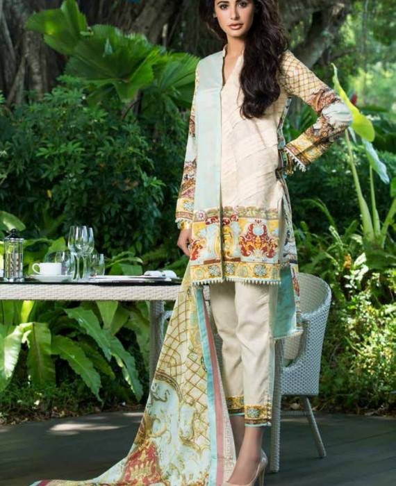 Shehla Chatoor Luxury Lawn by Shariq Textiles SC7