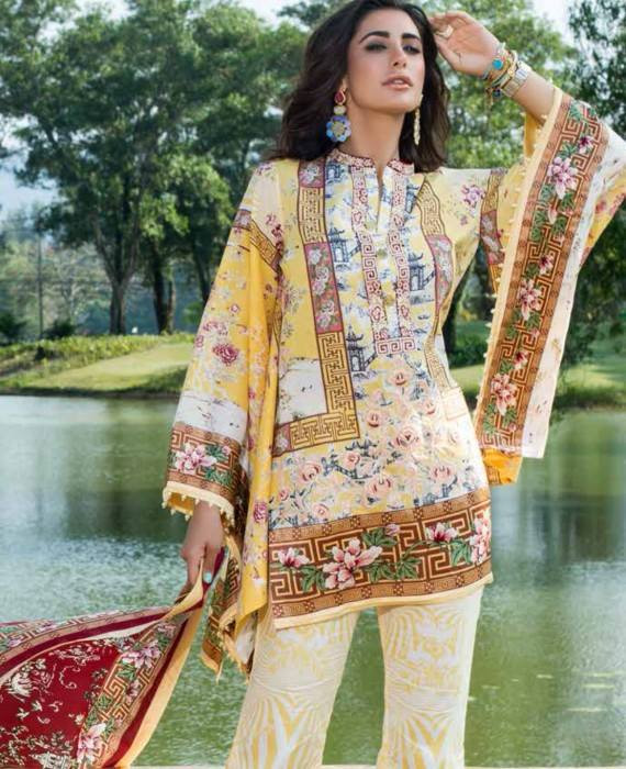 Shehla Chatoor Luxury Lawn by Shariq Textiles SC8B
