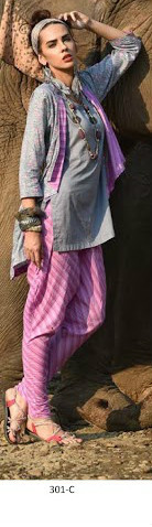 Five Star Classic Lawn 2 Piece Design 301-C