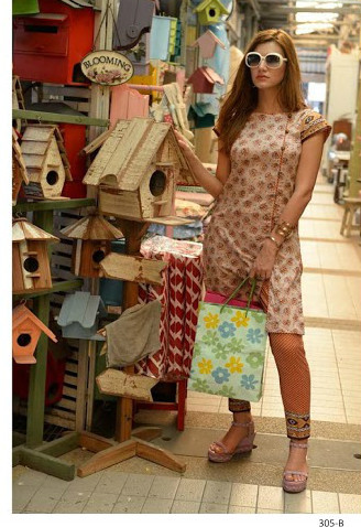 Five Star Classic Lawn 2 Piece Design 305-B