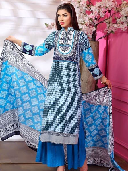 Sapna Lawn 2016 Vol 2 Design 5077-B