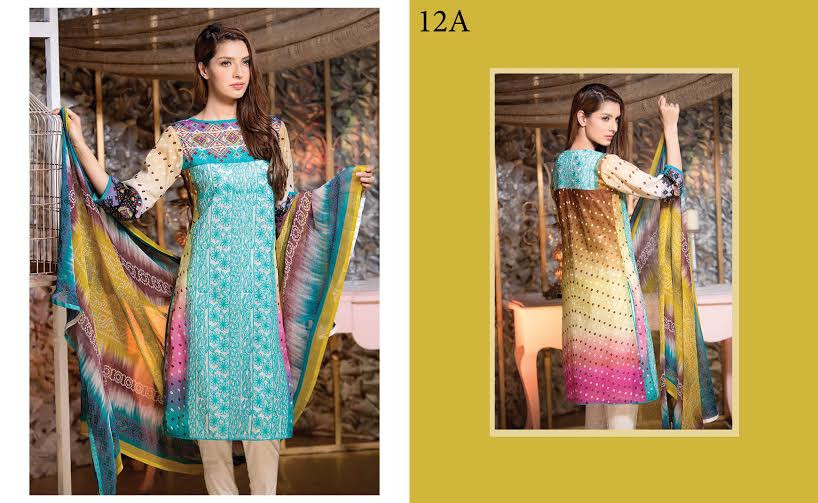 Alizeh Designer Embroidered Eid Collection Design 12A