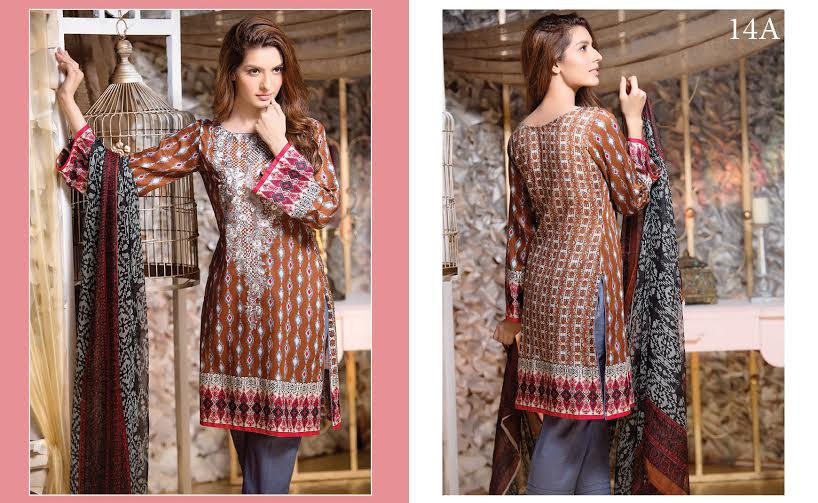 Alizeh Designer Embroidered Eid Collection Design 14A