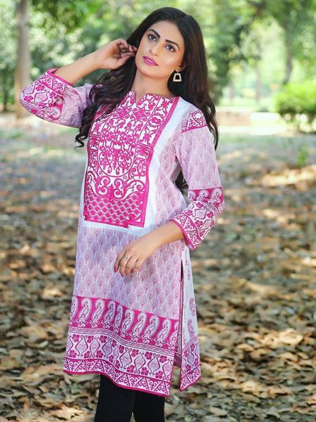Swiss Voile Formal Kurtis by Sitara Studio Design SEK-06