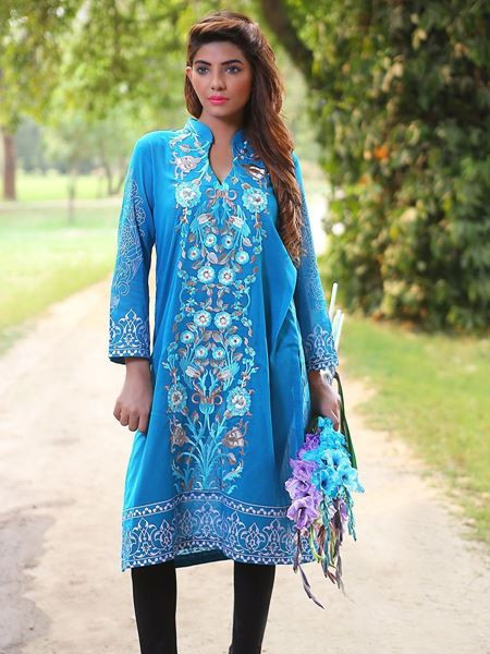 Swiss Voile Formal Kurtis by Sitara Studio Design SEK-17