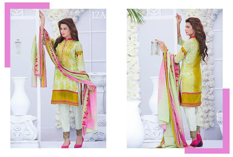 Sahil Embroidered Eid Collection Design 12A