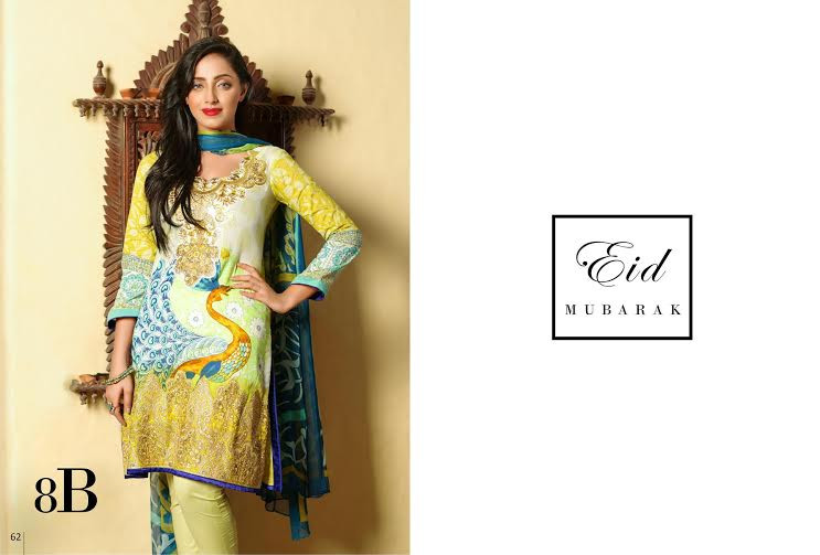 Ayesha Zara Eid Collection Design 8B