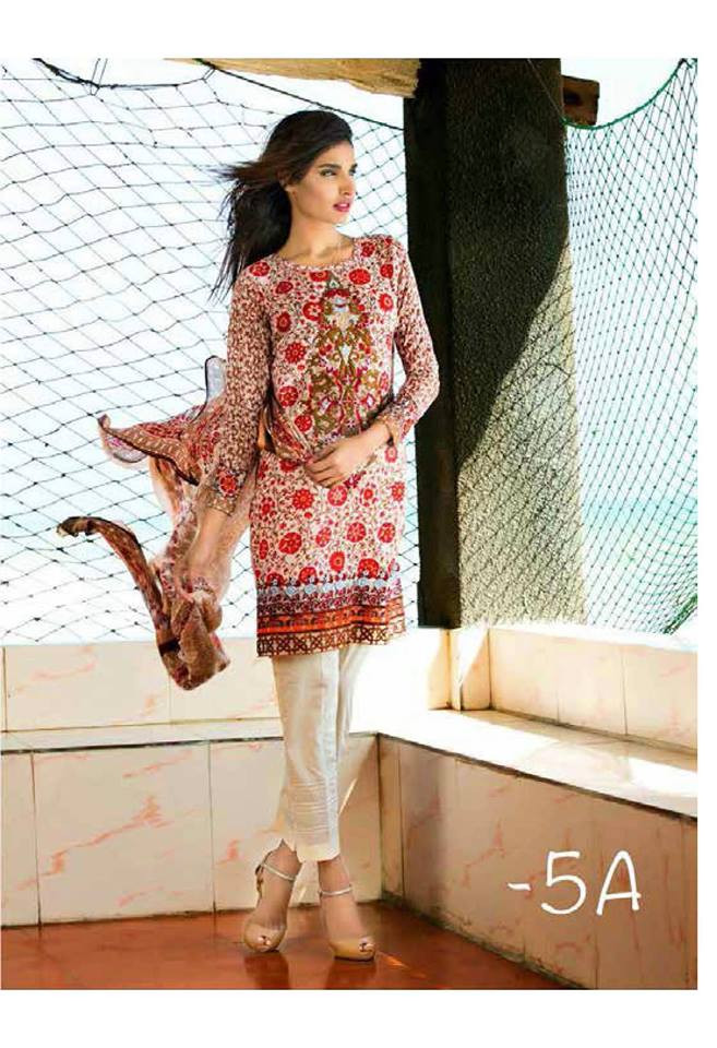 Mahae Embroidered Eid Collection Design 5A