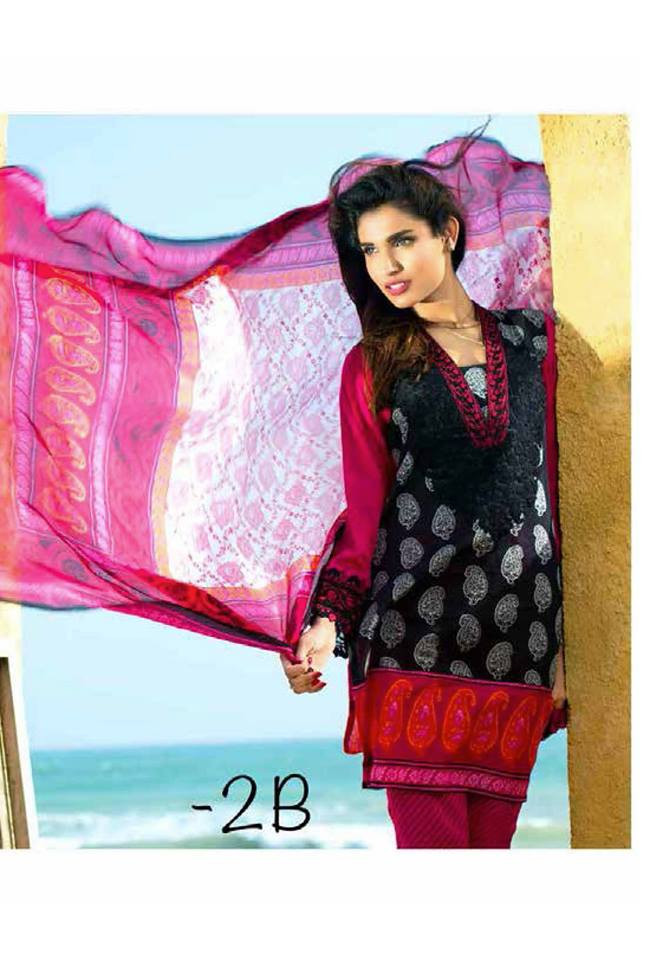 Mahae Embroidered Eid Collection Design 2B