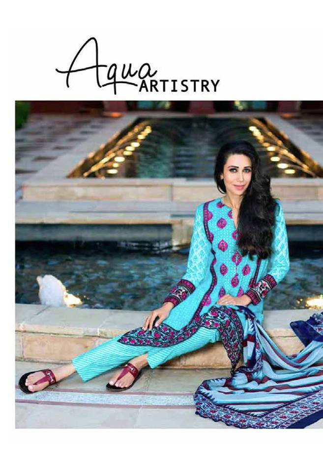 Mahae Embroidered Eid Collection Design 1B