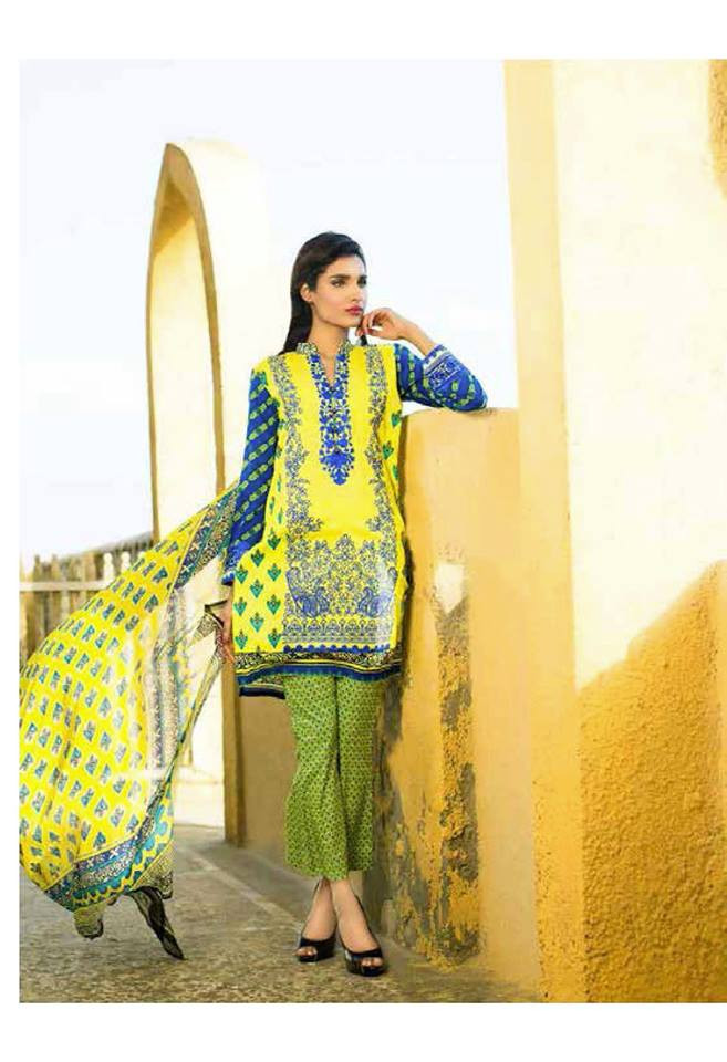 Mahae Embroidered Eid Collection Design 8A