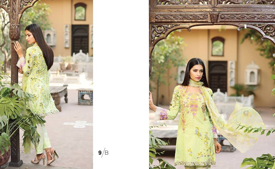 Rajbari Festive Lawn Collection Design 9B