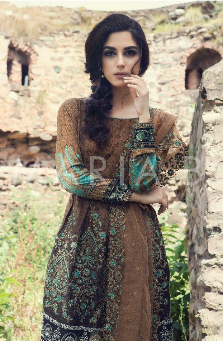 Maria B Eid Lawn Design 307