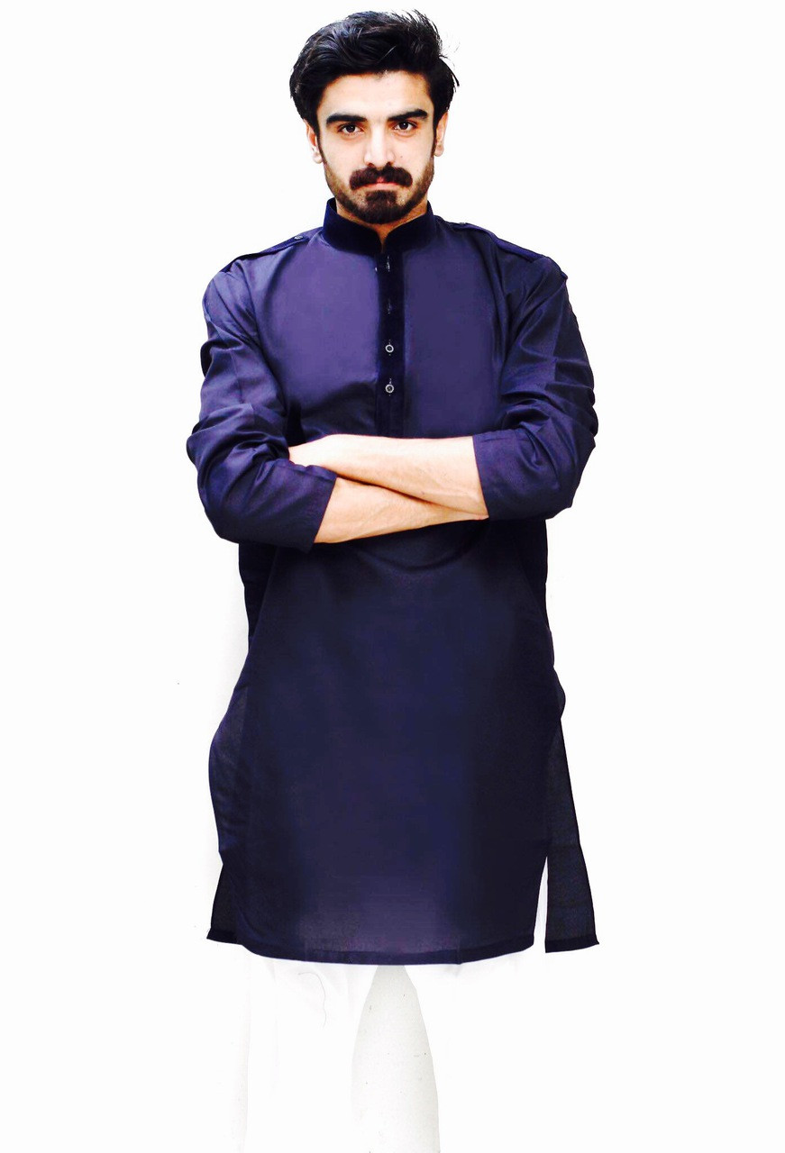 Navy Blue Kurta By Artwear Fashion