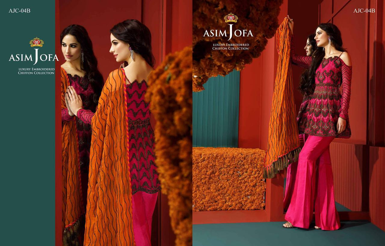 Asim Jofa Luxury Chiffon AJC 04B