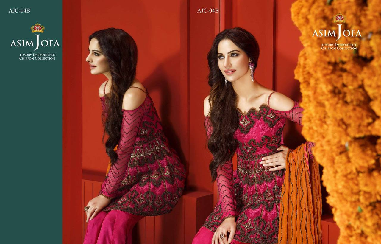 Asim Jofa Luxury Chiffon AJC 04B