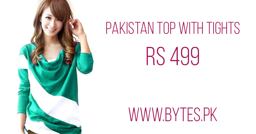 Azadi Top B With Tights by Tee Tall