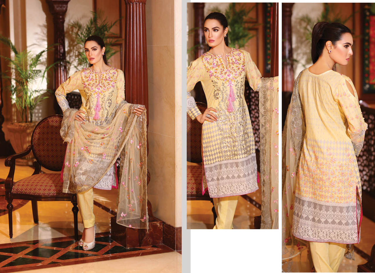 Nadia Hussain Eid Collection Design 7A