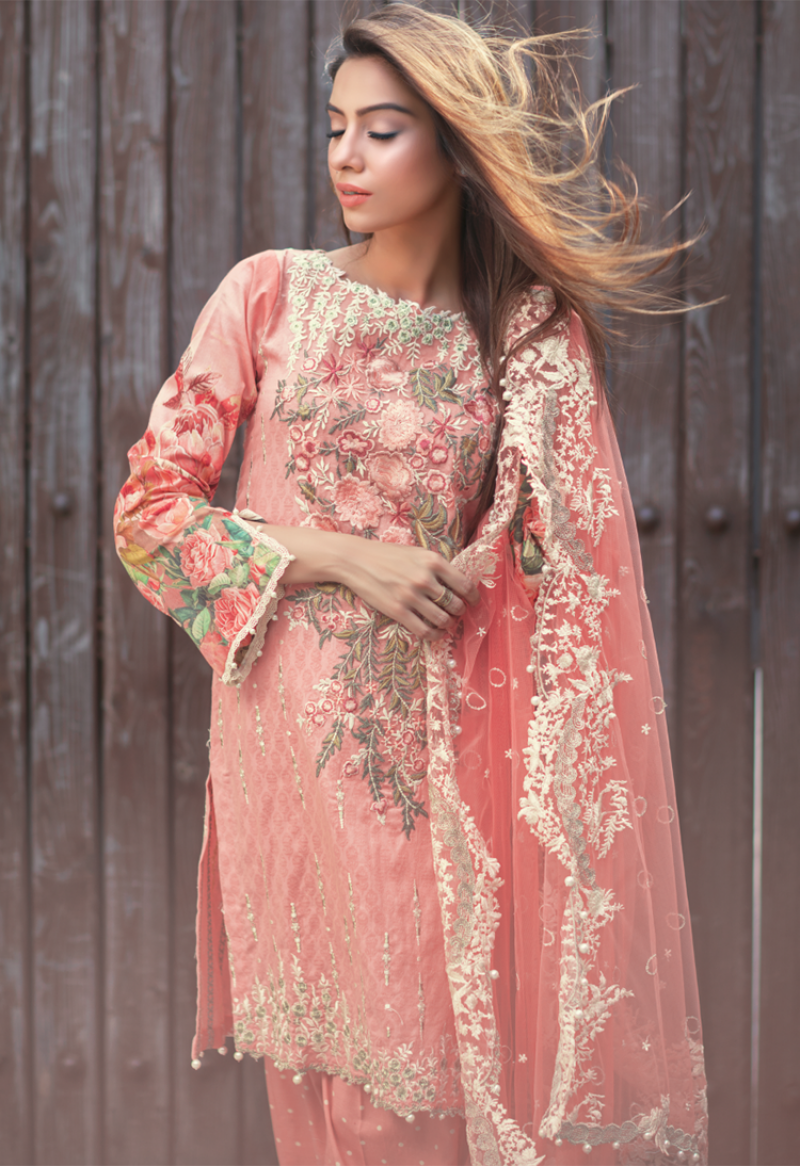 Firdous Excelencia Embroidered Exclusives Vol 3 EES-1