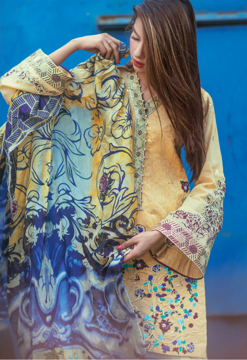 Firdous Excelencia Embroidered Exclusives Vol 3 EES-3