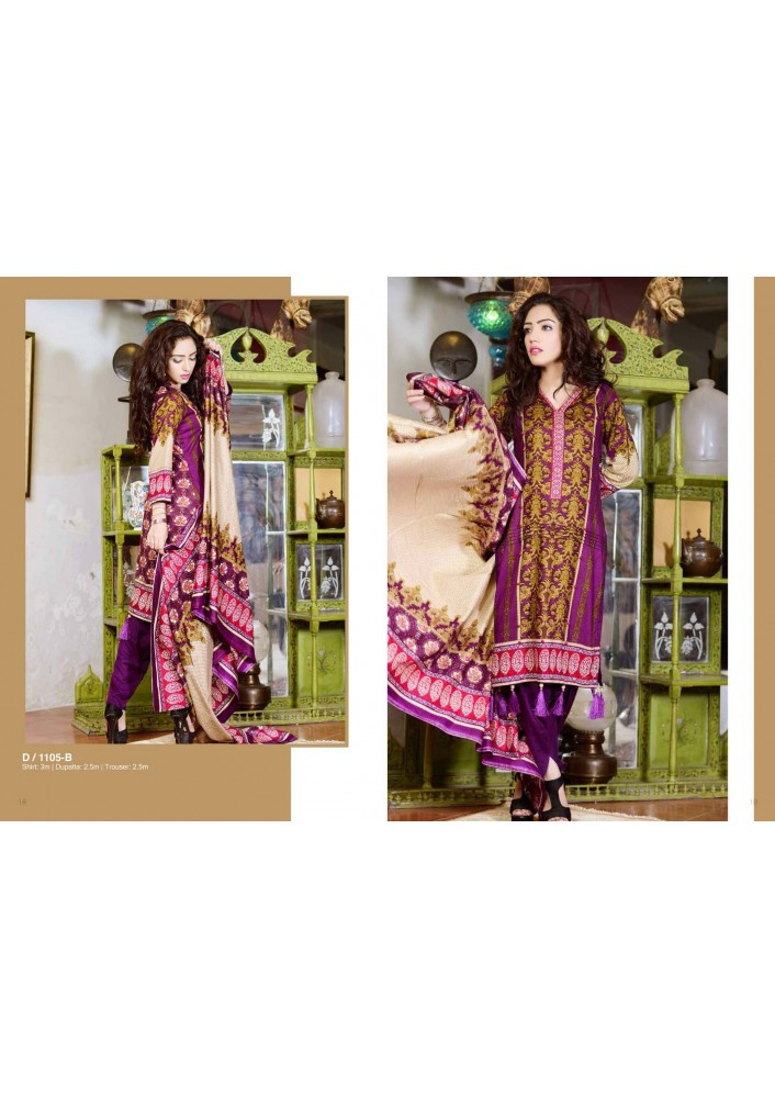Rashid Classic Linen Vol-1 1105-B