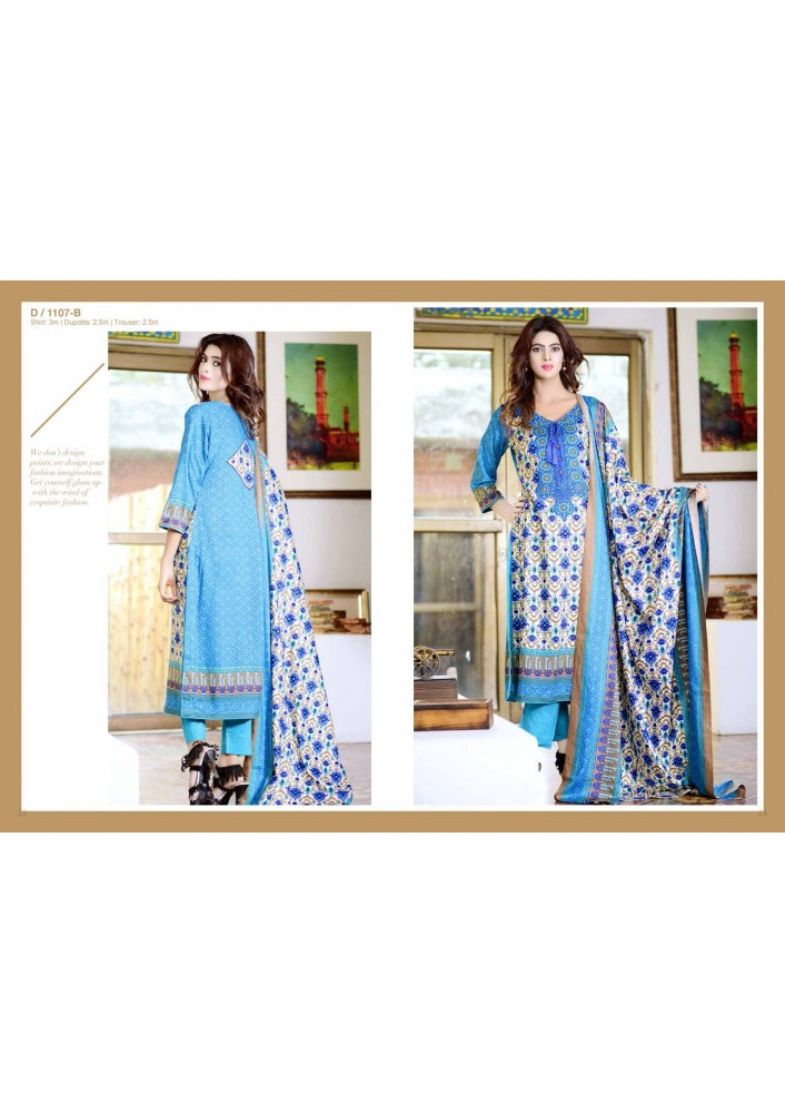 Rashid Classic Linen Vol-1 1107-B