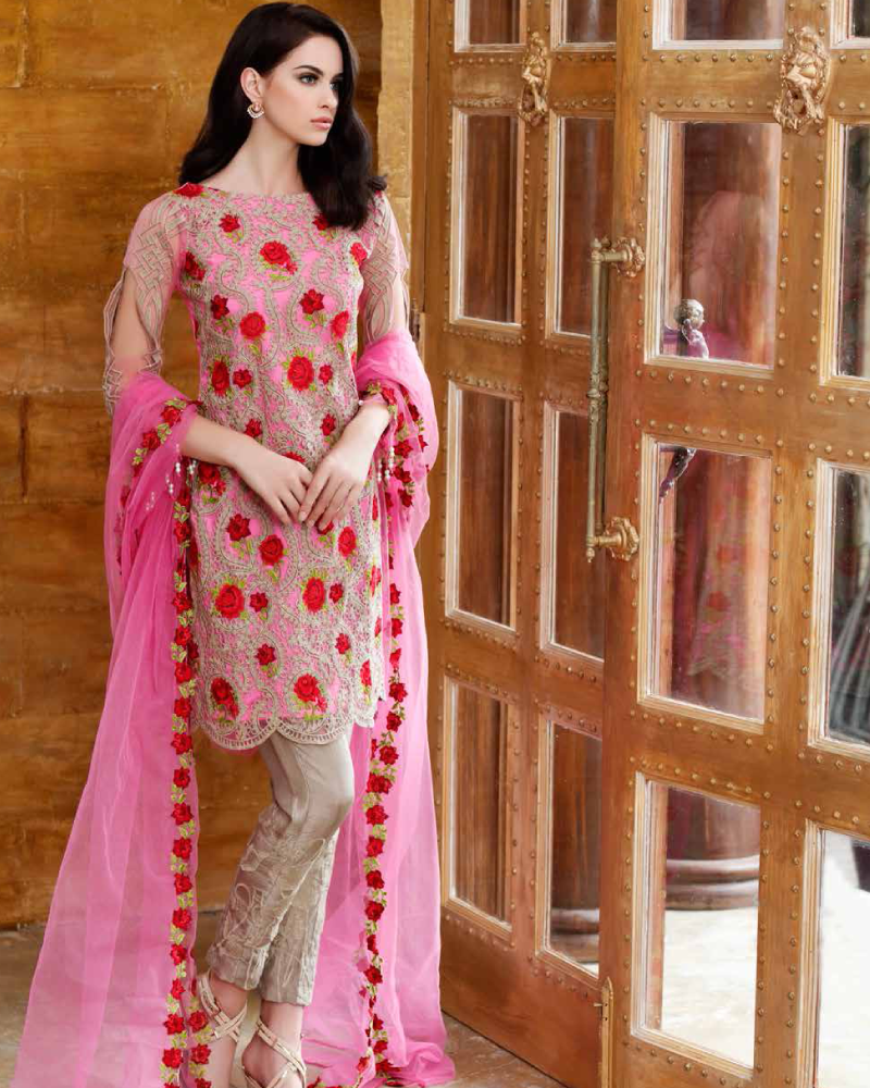 Signora Chiffon Scarlet Sage - Concealed Love SC-15